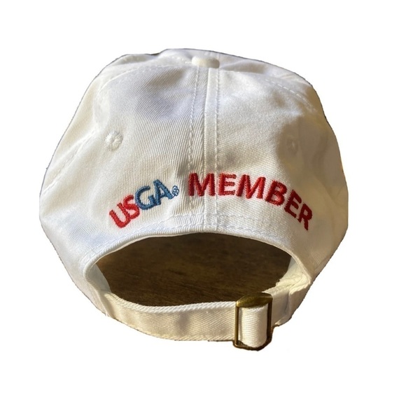 US Open 2017 Erin Hills Golf USGA Member Hat (White) Strapback - Picture 2 of 2